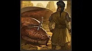 Battle Brothers Hunting 24 Serpents 傭兵團狩獵沙漠巨蟒