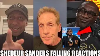 Stephen A Smith, Shannon Sharpe, Skip Bayless LIVE REACTIONS To Shedeur Sanders Going Undrafted 2025