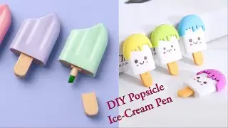 DIY Ice Cream Pen | Easy Pen Decor Idea | Back To School @saidaartandcrafts