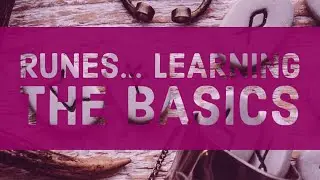 🧿LIVE Learning the Runes for Divination-The Basics🧿