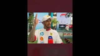 Lewis Hamilton Post race at Miami Grand Prix 2025 #f1 #formula1driver #ferrari