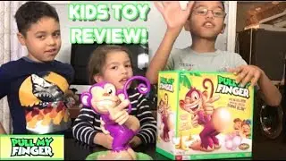 Celine Toy Review - Pull My Finger FUNNY Kids Monkey Game!