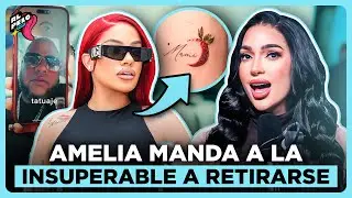 AMELIA ALCANTARA MANDA A LA INSUPERABLE A RETIRARSE POR SONIDO DE TATUAJE DE LA FRUTA