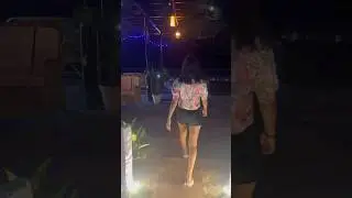 Goa Beach at Night | Calm Waves, Neon Lights & Midnight Vibes ✨ #shorts