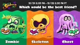 Finally Doing The Zombie Vs. Skeleton Vs. Ghost Splatoween Splatfest In Splatoon 3! (Live 612)