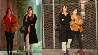 Dakota Johnson & Stella Banderas on Chris Martin's Birthday [NEW]