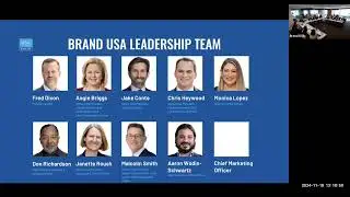 November 2024 Brand USA Annual Meeting of the Board of Directors