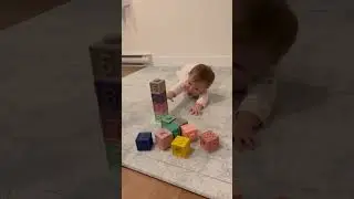Baby first crawl today 🙌🏼🤩