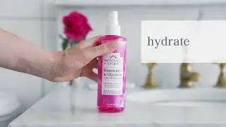 Heritage Store Rosewater & Glycerin Hydrating Facial Mist