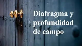 Diafragma y profundidad de campo