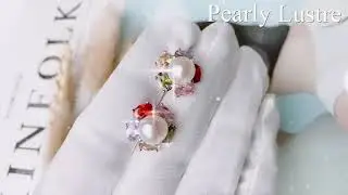 Pearly Lustre Elegant Freshwater Pearl Earrings WE00098. Glamorous Pearl Earrings!
