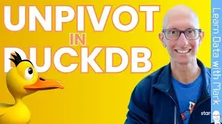 Transposing columns to rows with UNPIVOT in DuckDB