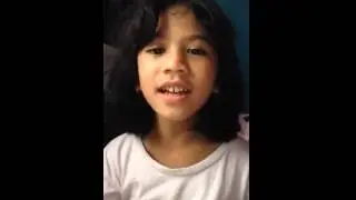 Najwa sings frozen song