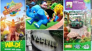 Theme Park Map Monday Chessington World of Adventures episode 53 2020 Rainforest,Elmers Flying Jumbo