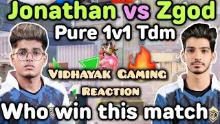 Jonathan & ZGOD TDM Fight 🔥 My Honest Reaction | BGMI Pro Players