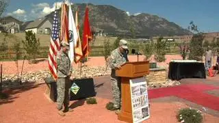 Fallen soldier ceremony