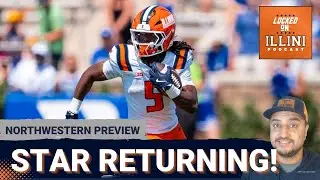 BREAKING: Ca’Lil Valentine STAYS at Illinois… HUGE ROSTER WIN For Illini! | Northwestern Preview