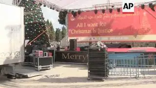 Christian worshippers prepare for the Christmas holiday across the Middle East. From Gaza City to Be