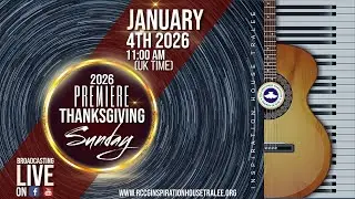 Inspiration House Tralee | January Thanksgiving Service | Sunday 4th January 2026