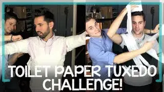 Toilet Paper Tuxedo Challenge with Mallow610 & Lafond66!