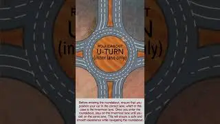 U.A.E. Roundabout (u-turn. innermost lane only)