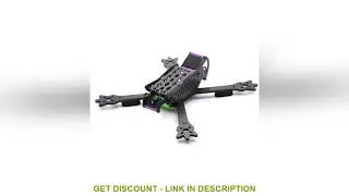 HSKRC Woodpecker 235 235mm Wheelbase 4mm Arm 3K Carbon Fiber 5 Inch Racing Frame Kit for RC Drone