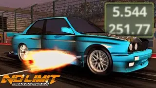 5.5 BMW E30 M3 Tune - No Limit Drag Racing 2