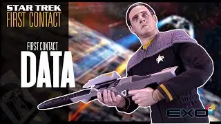 EXO-6 Star Trek First Contact Lieutenant Commander Data Sixth Scale Figure Review
