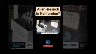 &Uuml;berwachungskamera filmt Alien(?) ● @UFOTVAktuell