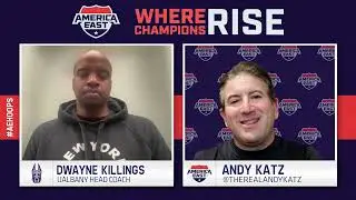 UAlbany's Dwayne Killings Talks About Player on MLD Day and Great Danes' Recent Success