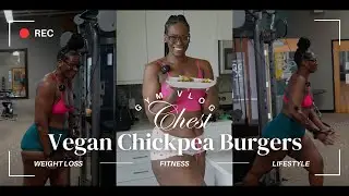 HIGH PROTEIN Vegan Burgers &mdash; Chest Day | Summer Cut Day 158