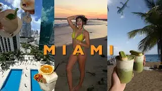 miami vlog: surprise helicopter ride, beach days & clubbing