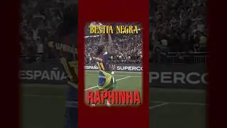 La bestia negra Del Real Madrid #raphinha #fcbarcelona #parati #futbol