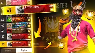Region Top 40 Grandmaster Here We Come || Ranked Season 21 !! 12000+ Rp 🔥 !!!!