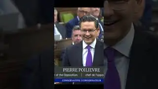 Pierre Poilievre and Justin Trudeau roasting each other