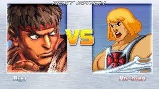 MUGEN - Ryu vs He-Man