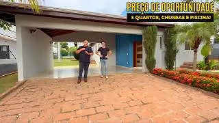 🤩 A MELHOR MORADIA para Familia GRANDE ou que gosta de uma FESTA!