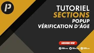Application - Popup v&eacute;rification &acirc;ge - Tutoriel Phantom Th&egrave;me (Shopify)