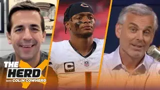 The clock is ticking on Justin Fields, talks Mac Jones vs. Sauce Gardner, Russell Wilson | THE HERD