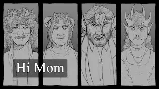 Hi Mom || DnD PMV / Animatic [FLASHING/GLITCH EFFECT]
