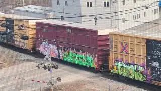 CSX 2780 & CSX 6229 In Service. (4/10/2025, Rare K5HL Action)