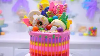 PASTEL MUNDO DE CARAMELO · CANDYLAND CAKE · BAKING DAY