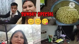 Breakfast m bnaya chole bhature || Sunday special || Surgeet Vlogs ||😊😊😋😋