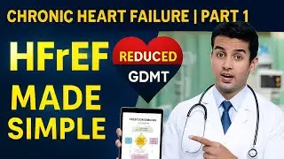 Chronic Heart Failure  Part 1 | Complete (HFrEF) GDMT Approach Simplified