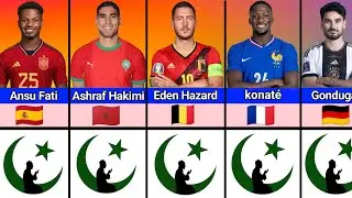 Top 40 Muslim football players in FIFA world cup 2022