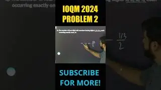 Solving IOQM 2024 Problem 2 in Seconds
