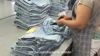 Inside WYJEANS Factory | How Premium Denim Is Made 👖