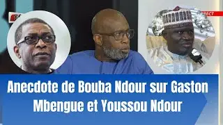 Anecdote de Bouba Ndour sur Gaston Mbengue et Youssou Ndour