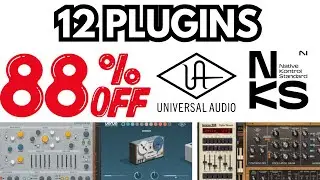 12 UAD Classics for the Price of 1 + FREE PLUGINS  Native Instruments Drops a Massive Deal