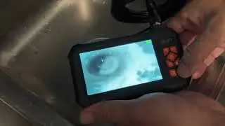 1pc BINAZON 1080P HD Borescope Camera avec lumi&egrave;re, &eacute;cran IPS de 10.92cm, outil d'inspection
